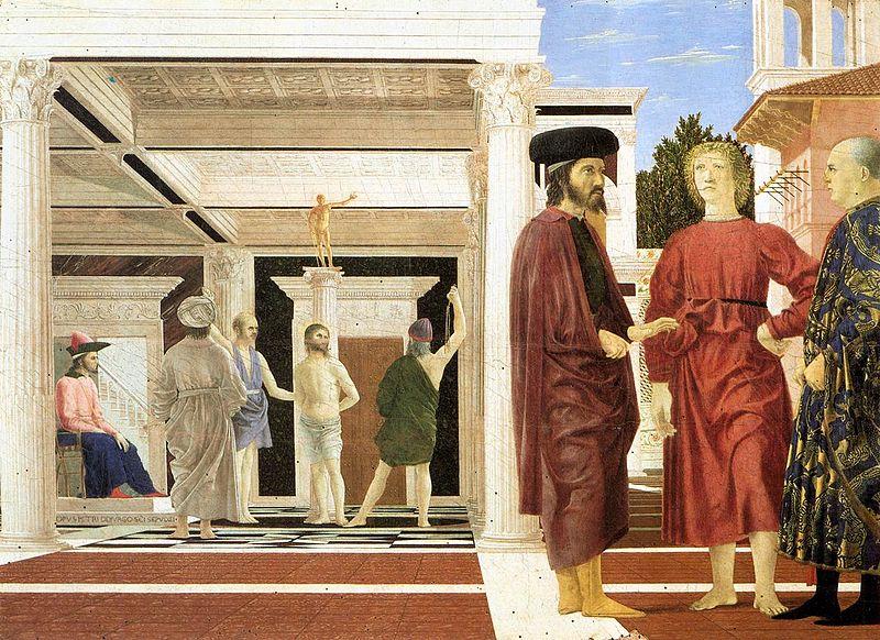 Piero della Francesca The Flagellation oil painting picture
